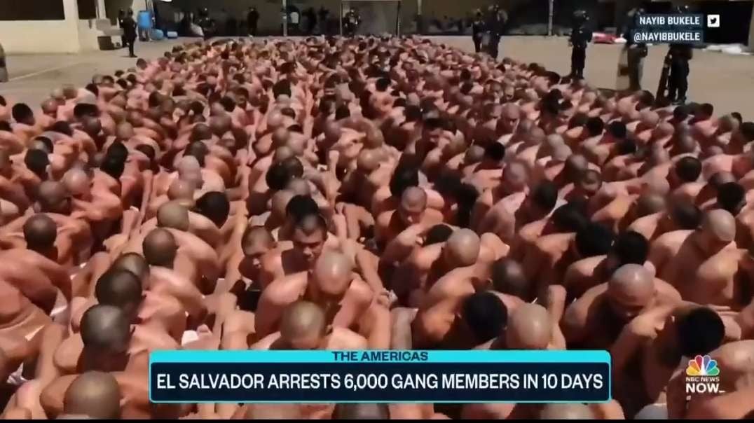 El Salvador Arrests 6,000 Gang Members In 10 Days.m4v