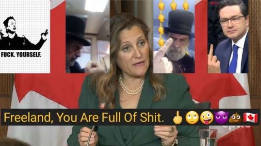 Chrystia Freeland Says She Will Cut Immigration.  🖕🙄🤪😈💩🇨🇦