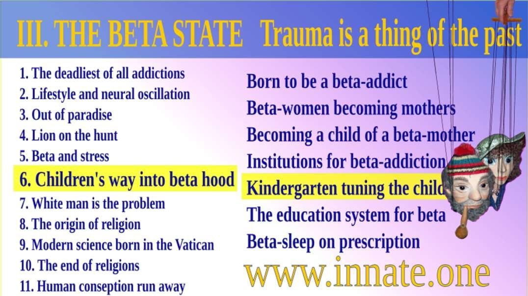 #75 Left by their parents – Trauma is a thing of the past – Kindergarten tuning the children into beta