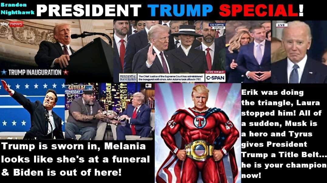 US President Trump Special! Musk, Laura & Eric + Tyrus!