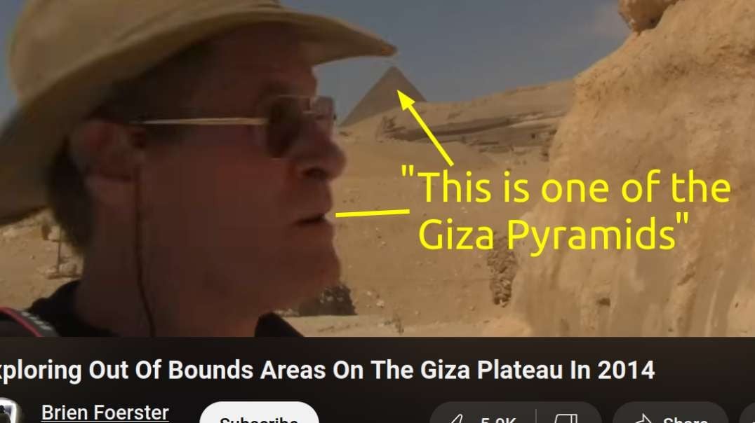 Brien Foerster Explores Giza Plateau in 2014 During Jihad Scar