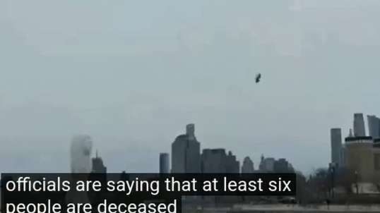 6 dead after helicopter crashes into Hudson River near Manhattan 4-10-2025