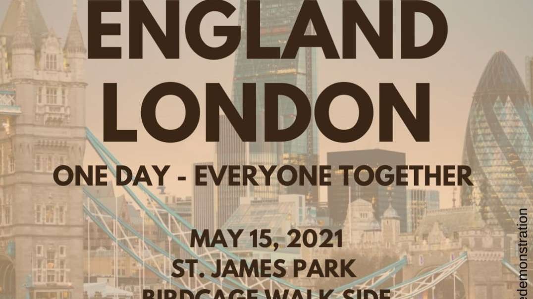 4yrs ago May 15 2021 London England Worldwide Freedom March Rally Protest Vaccines.mp4