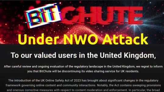 BitChute Social Media Is Under Attack as UK Masonic thUgs Rise their Phoenix