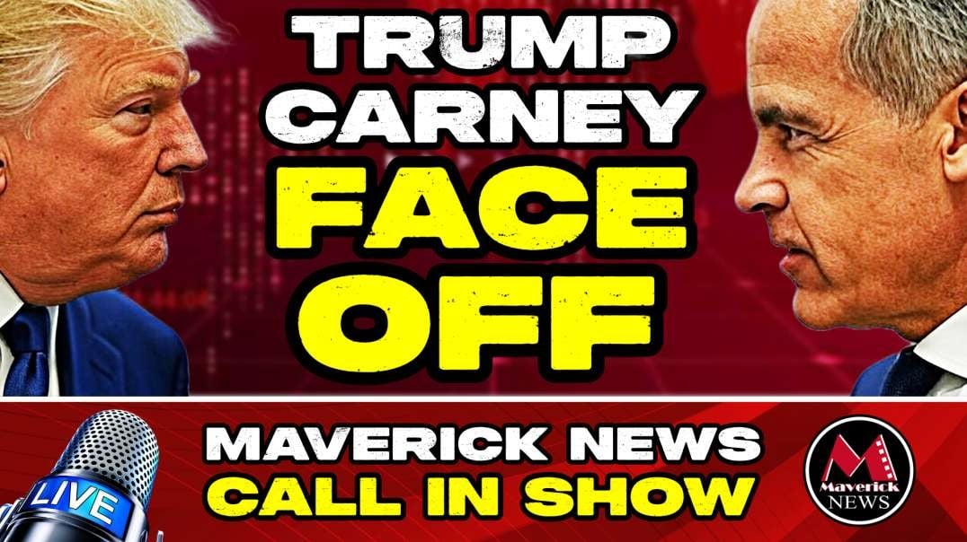 Mark Carney & Donald Trump Meeting At White House | Maverick LIVE