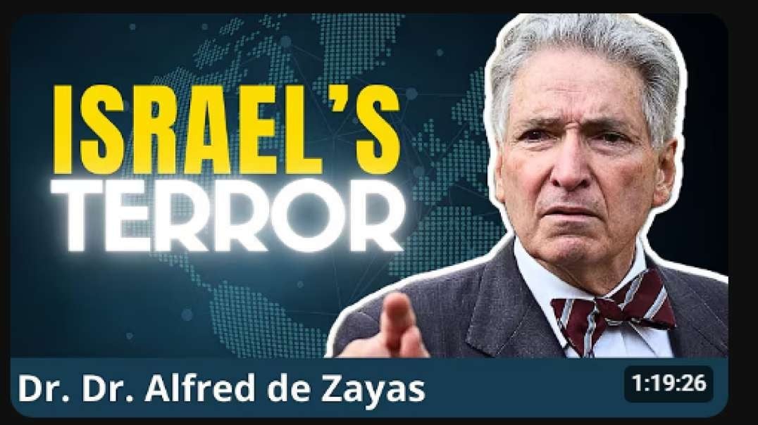 Israel’s terrorist origins: What the media hide from you | Dr Alfred de Zayas