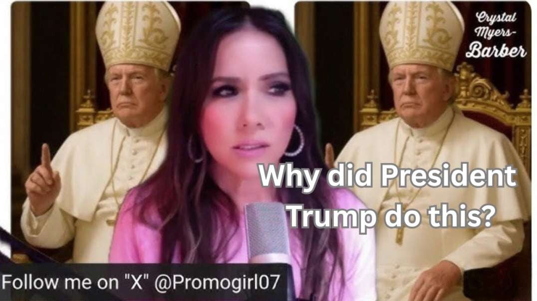 Trump Turns Himself into the POPE late Friday night via A_I_.mp4