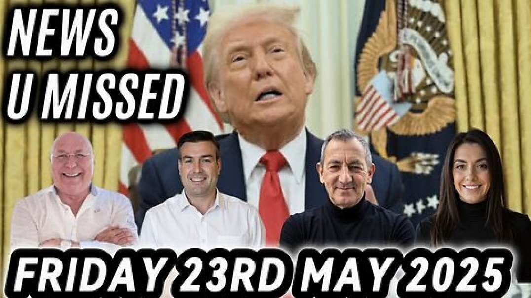 CHARLIE WARD DAILY NEWS WITH CHARLIE WARD, PAUL BROOKER & WARREN THORNTON FRIDAY 23RD MAY 2025
