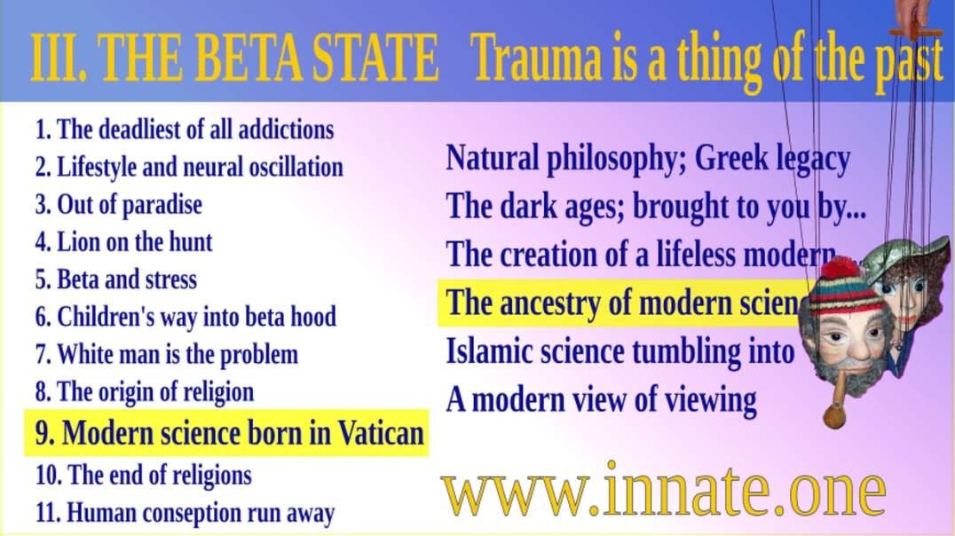 #84 The ancestry of modern science – Trauma is a thing of the past