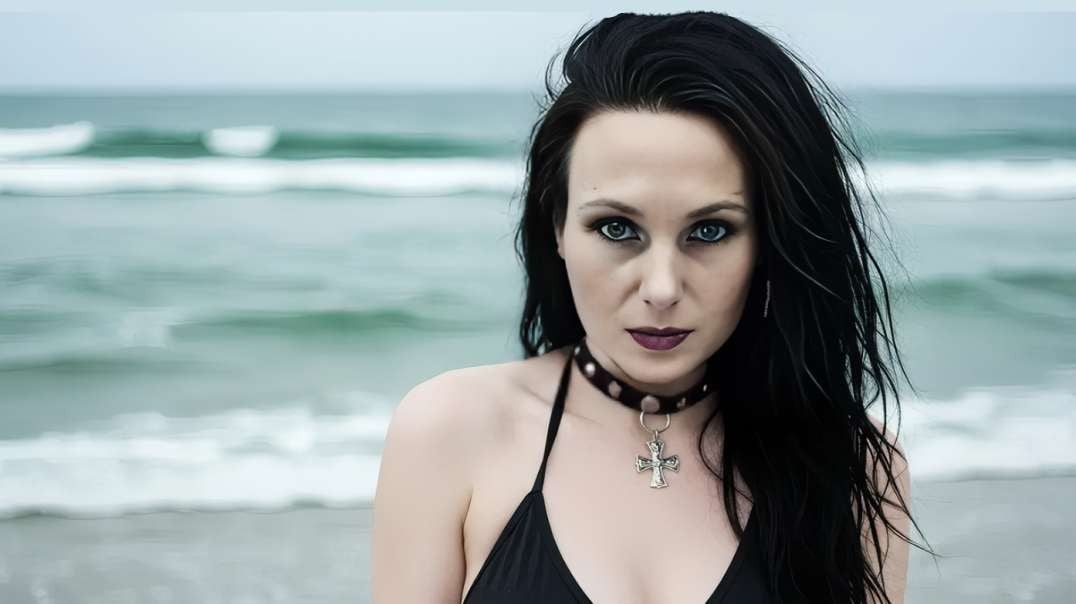 GOTH GIRL GOES TO THE BEACH