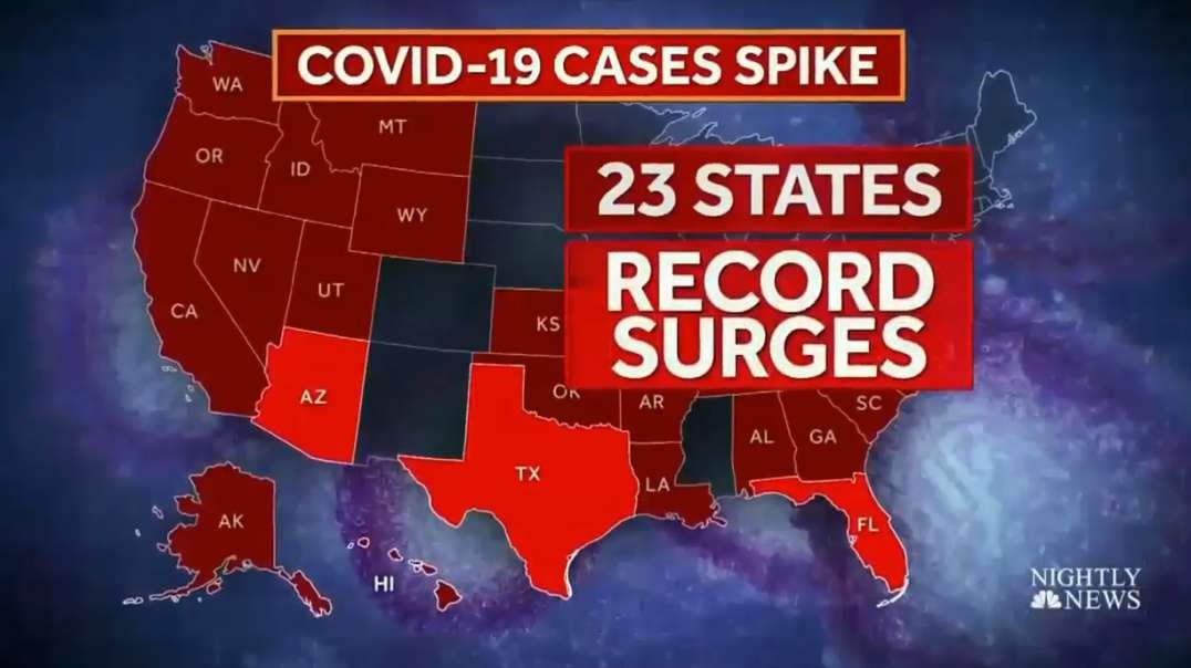5yrs ago June 2020 The Covid-19 SUMMER SURGE DECEPTION LIE Southern States Coronavirus Lockdowns.mp4
