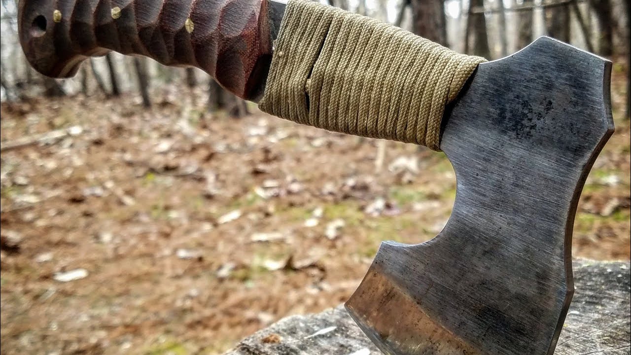 The Esee Carving Axe (proto) explained by James Gibson (the designer)