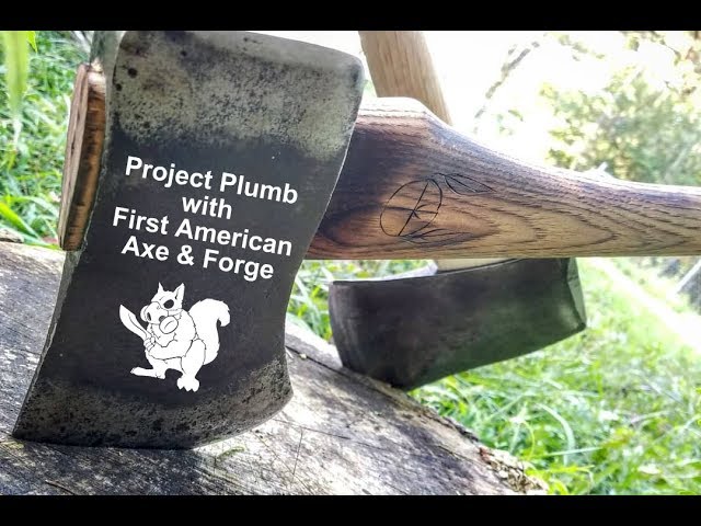 First American Axe and Forge- Wrapping up Project Plumb