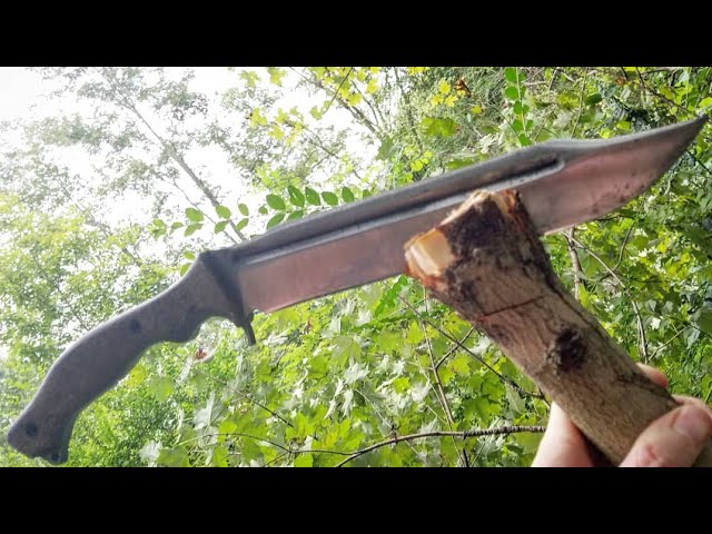 Exodus Knife & Tool Gunslinger- making a cane