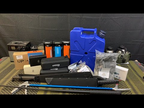 Massive Unboxing Camping - Back Packing - Survival Gear