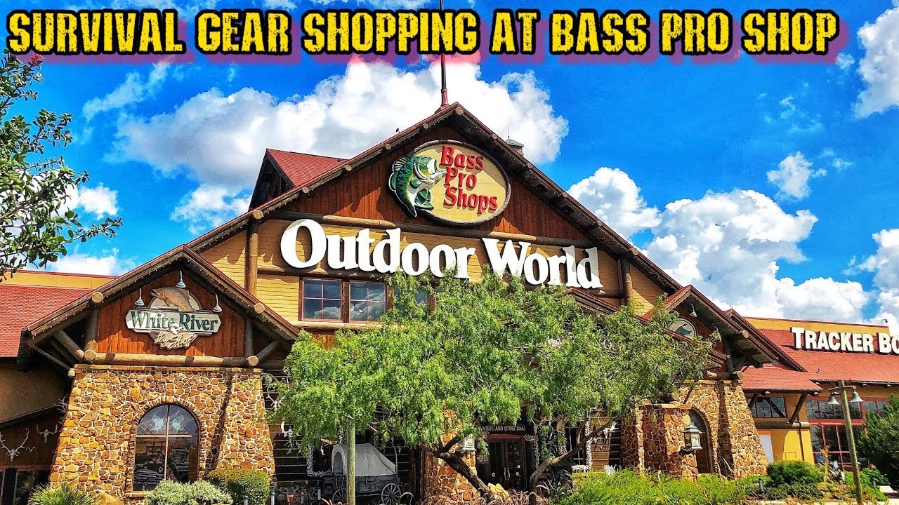 EDC & Survival Shopping at Bass Pro Shop!